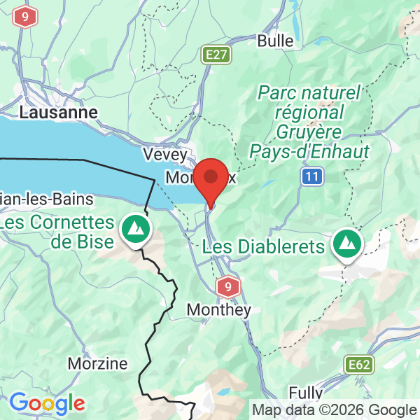 Carte de l'activité