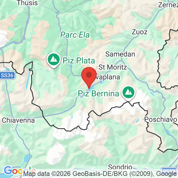 Carte de l'activité