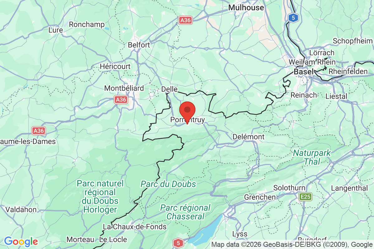 Carte de l'activité