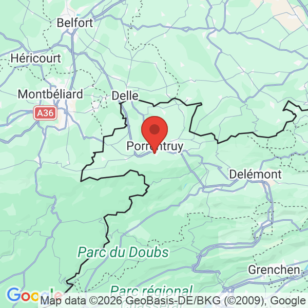 Carte de l'activité