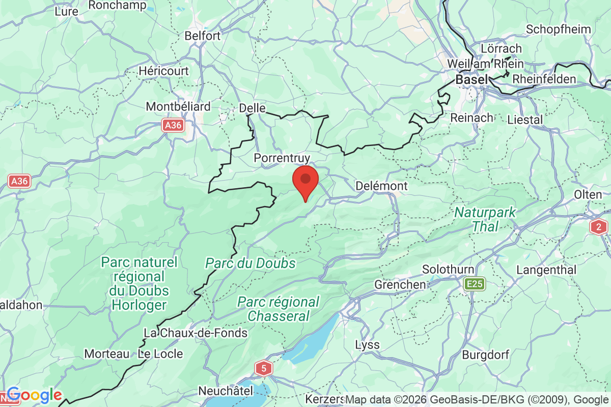 Carte de l'activité
