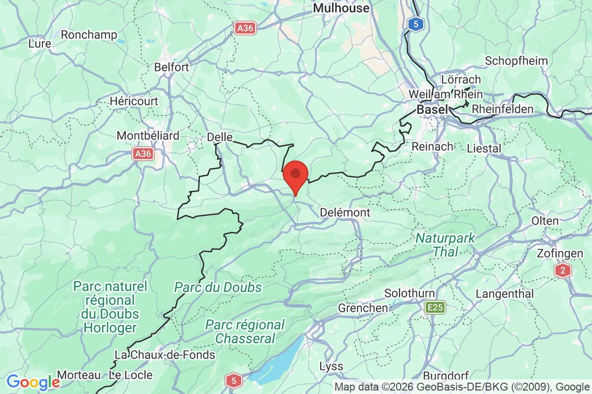 Carte de l'activité