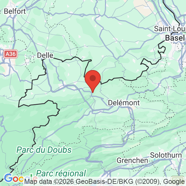 Carte de l'activité