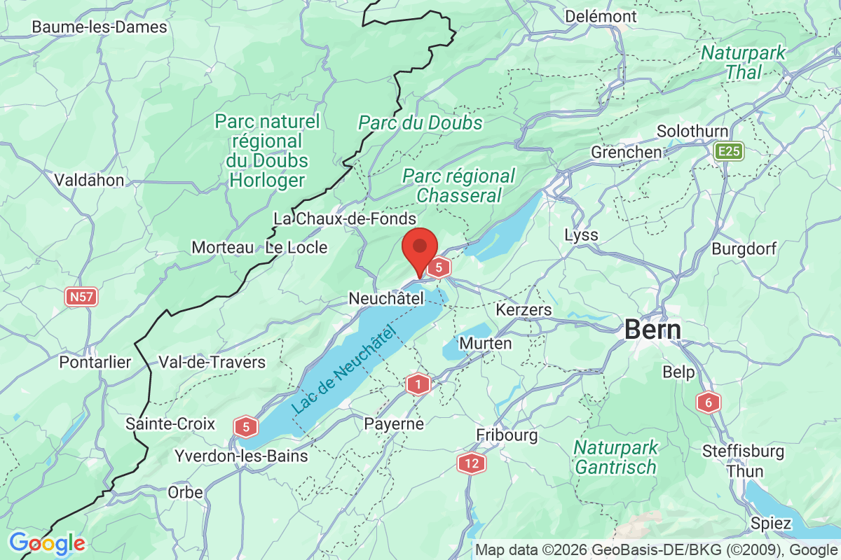 Carte de l'activité