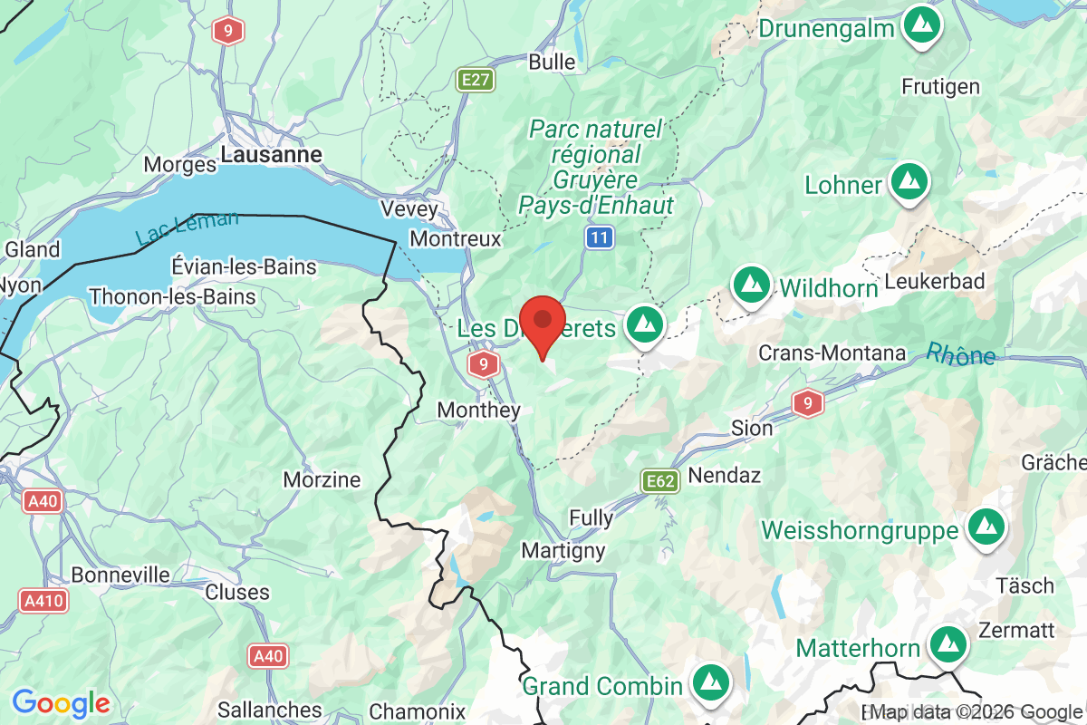 Carte de l'activité