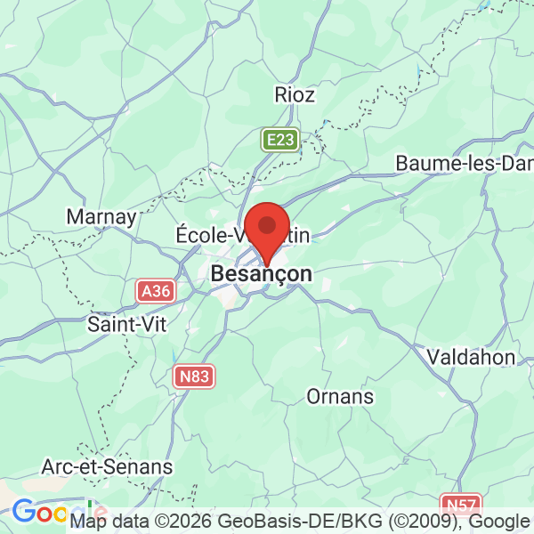 Carte de l'activité
