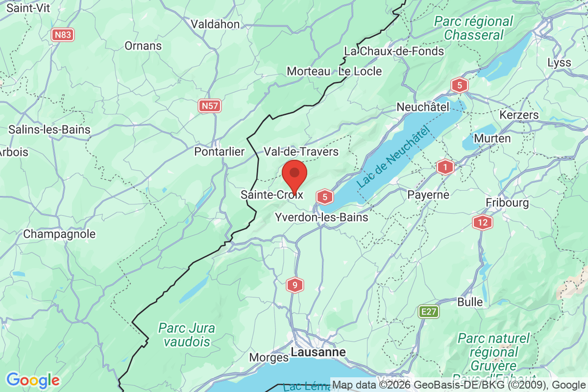 Carte de l'activité