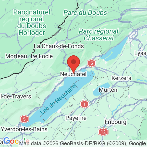 Carte de l'activité