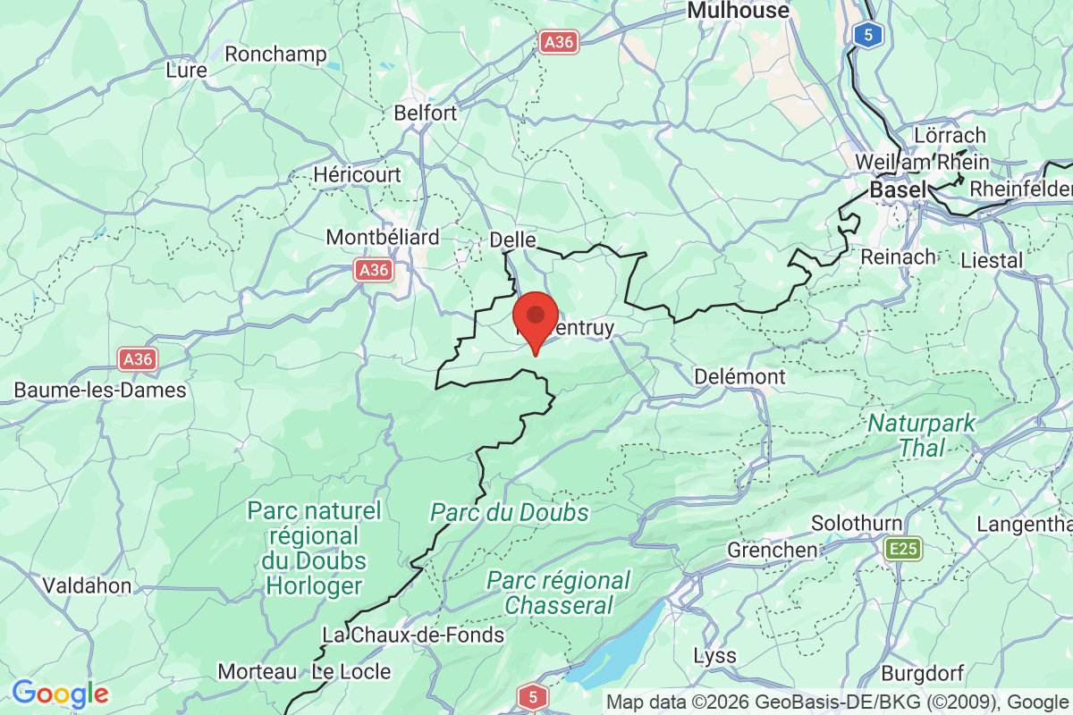 Carte de l'activité