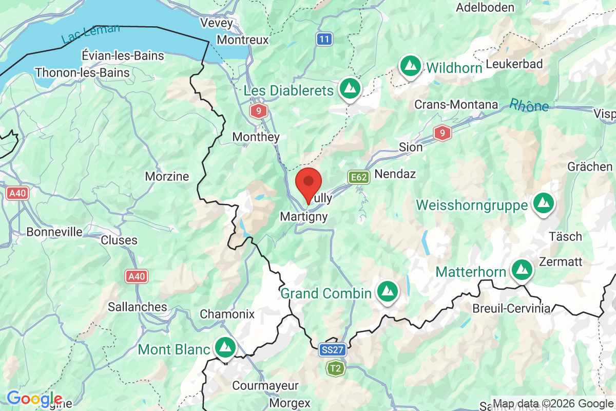 Carte de l'activité