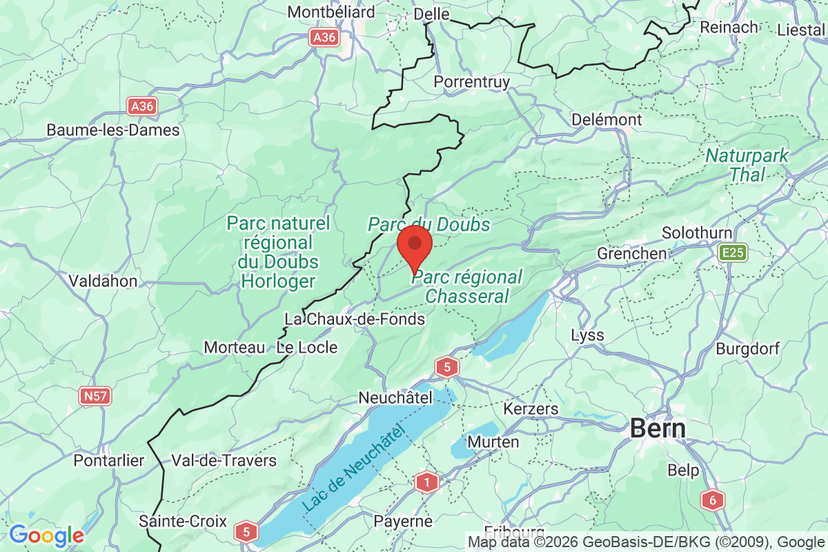 Carte de l'activité