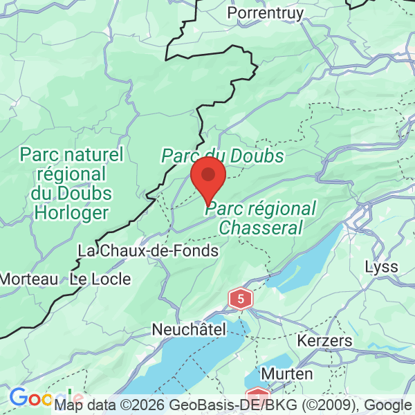 Carte de l'activité