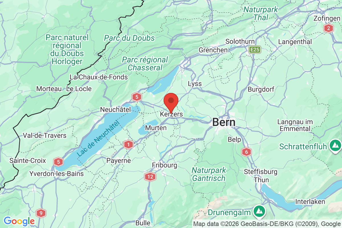Carte de l'activité
