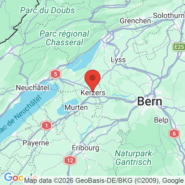 Carte de l'activité