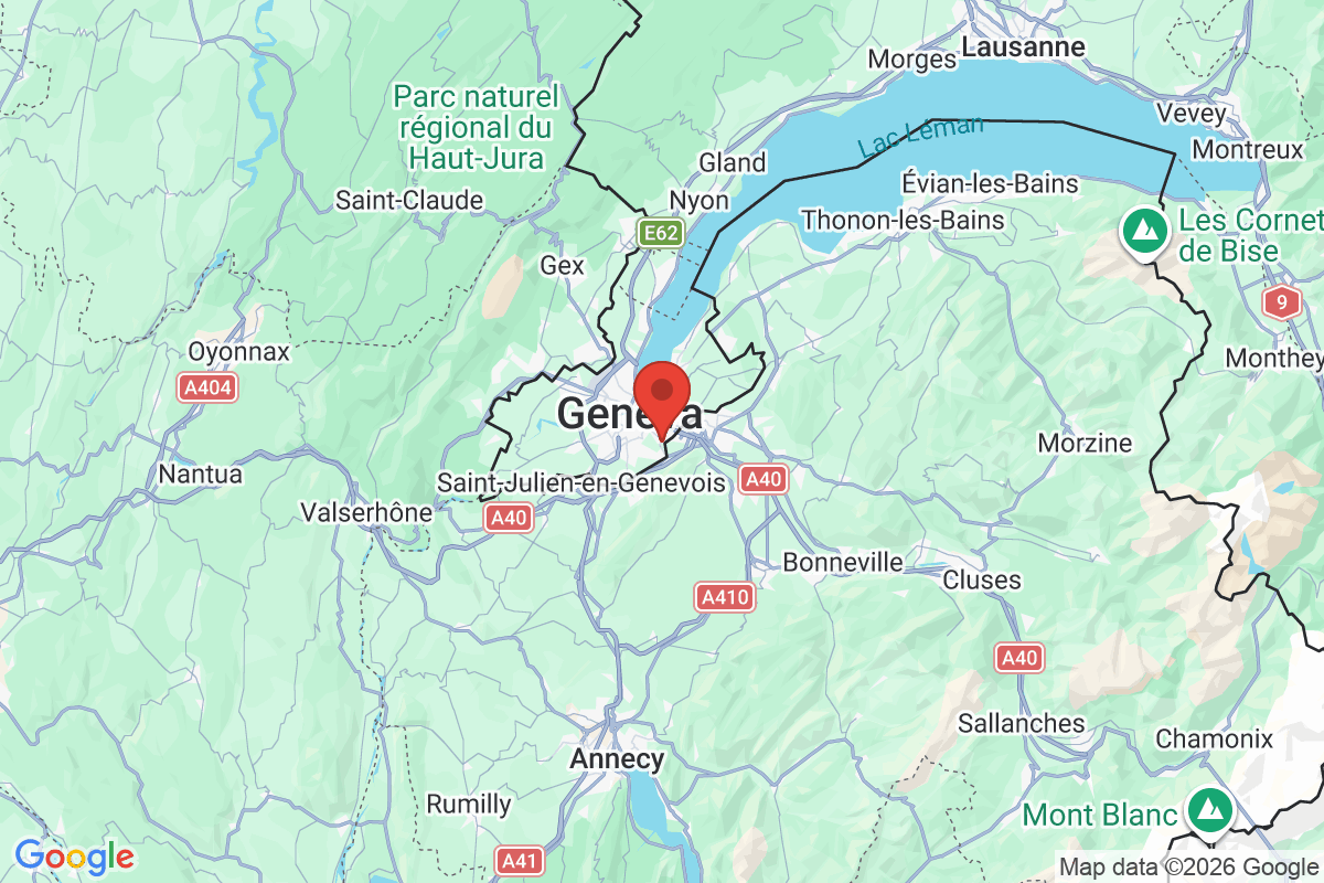 Carte de l'activité
