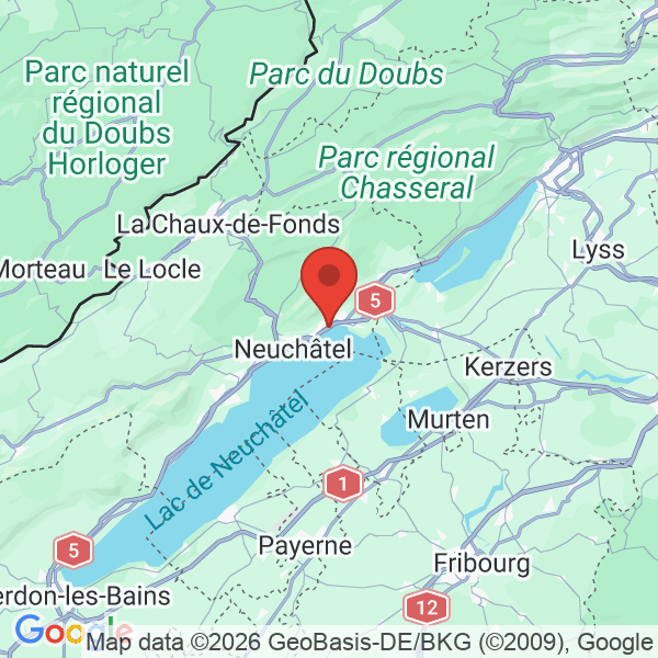 Carte de l'activité
