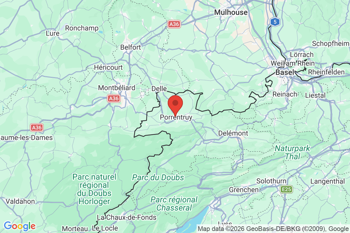 Carte de l'activité