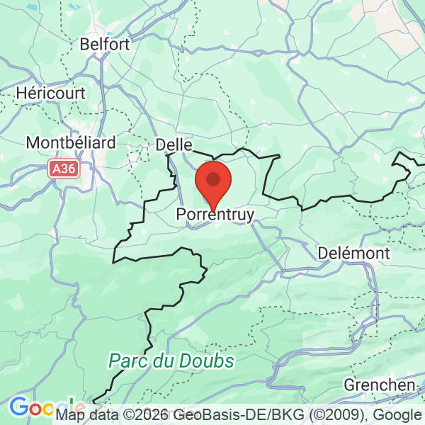 Carte de l'activité