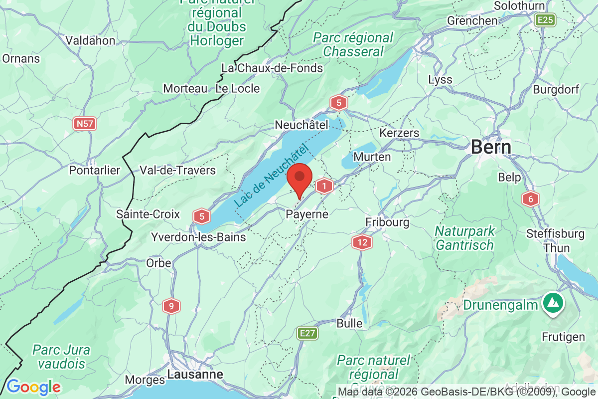 Carte de l'activité