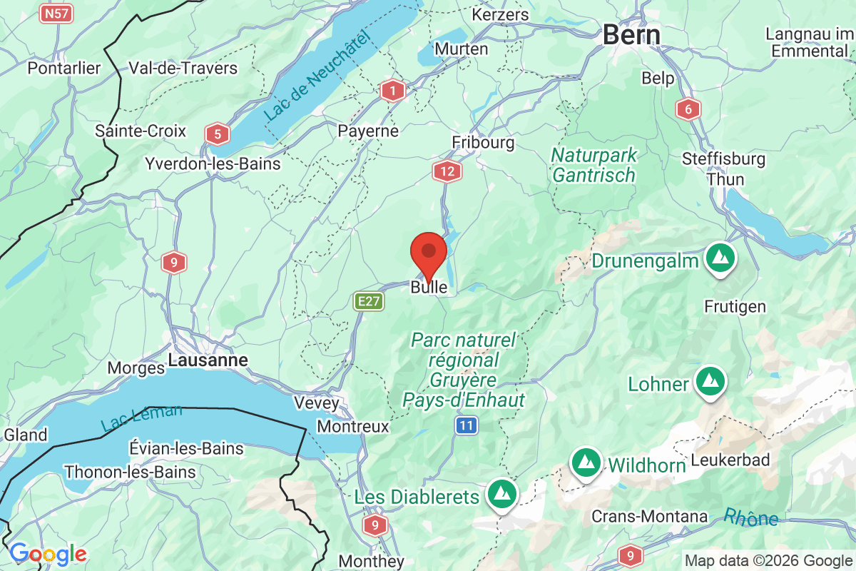 Carte de l'activité