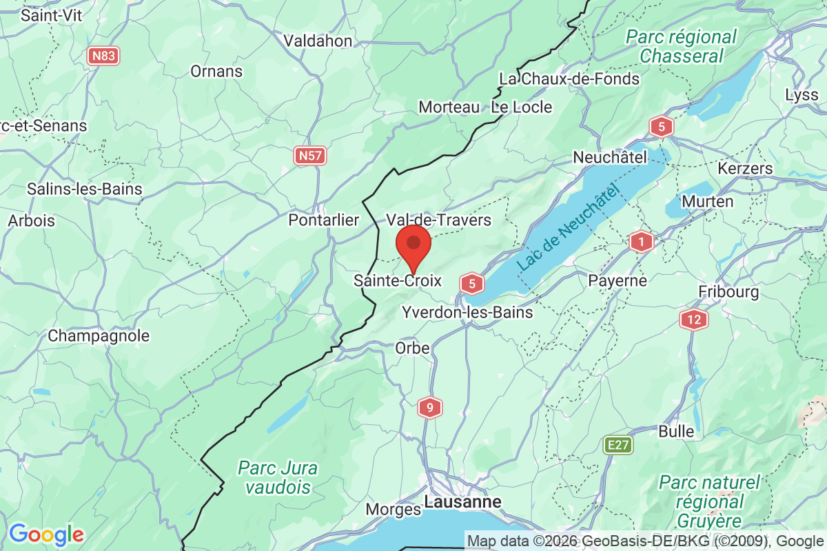 Carte de l'activité