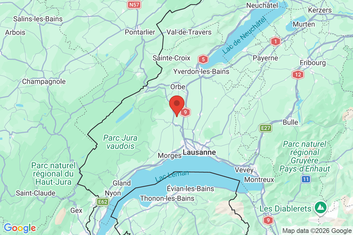 Carte de l'activité