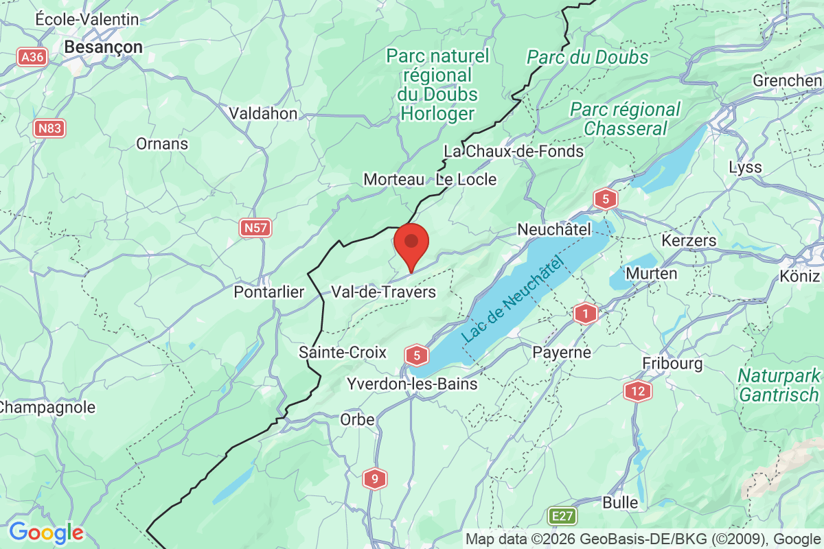 Carte de l'activité