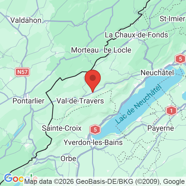 Carte de l'activité