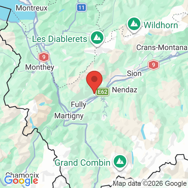 Carte de l'activité