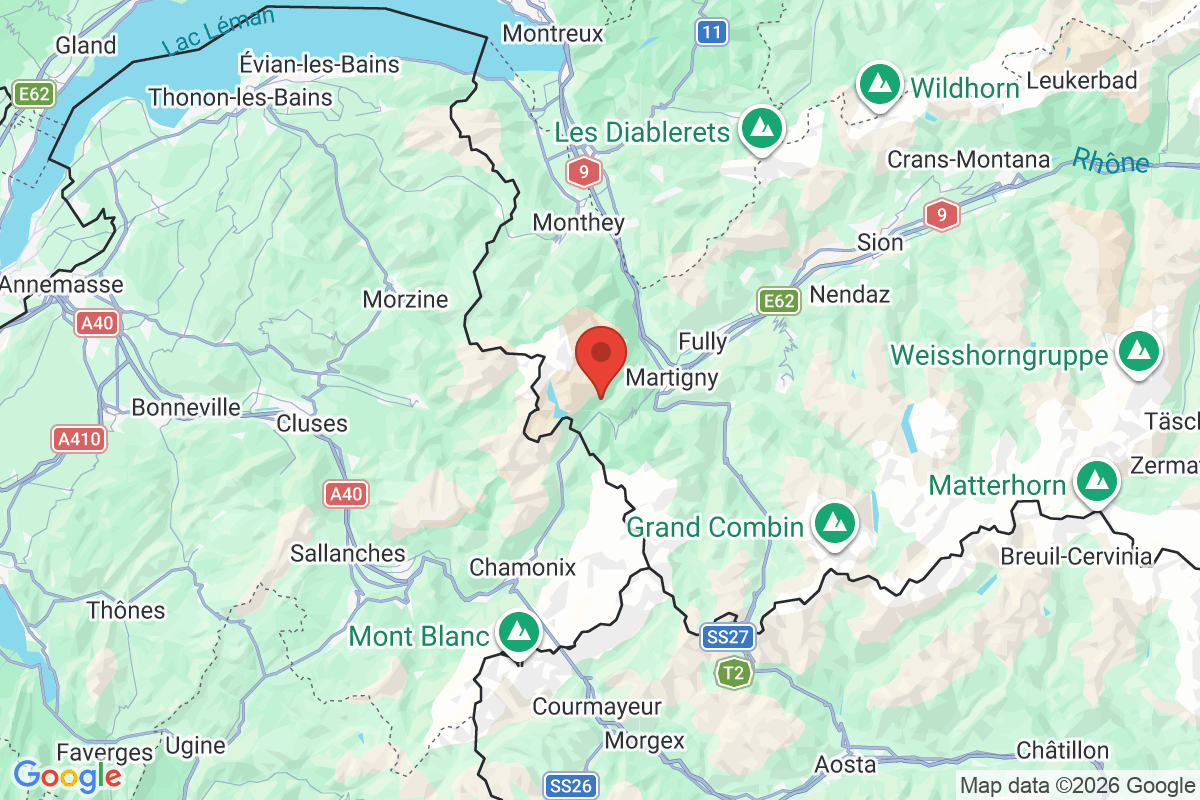 Carte de l'activité