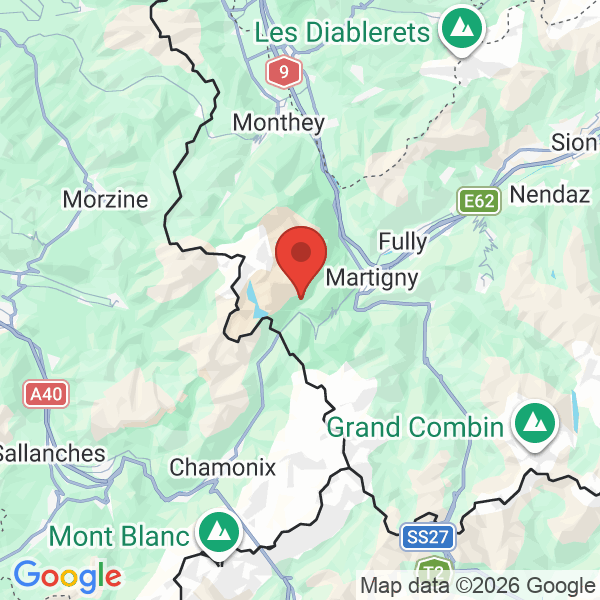 Carte de l'activité