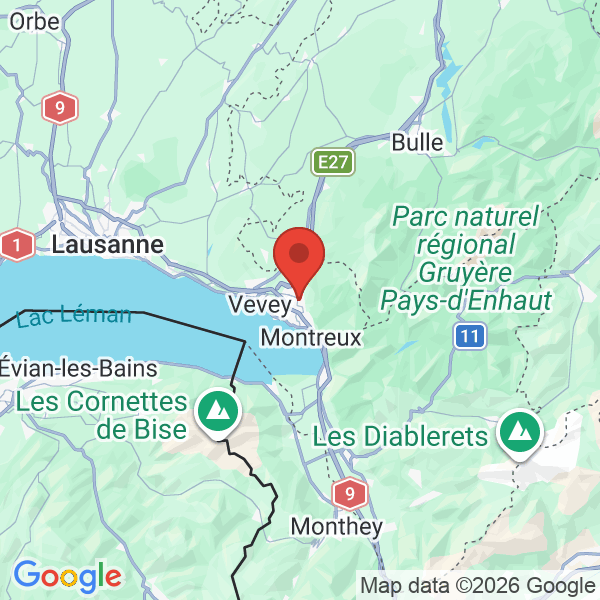 Carte de l'activité