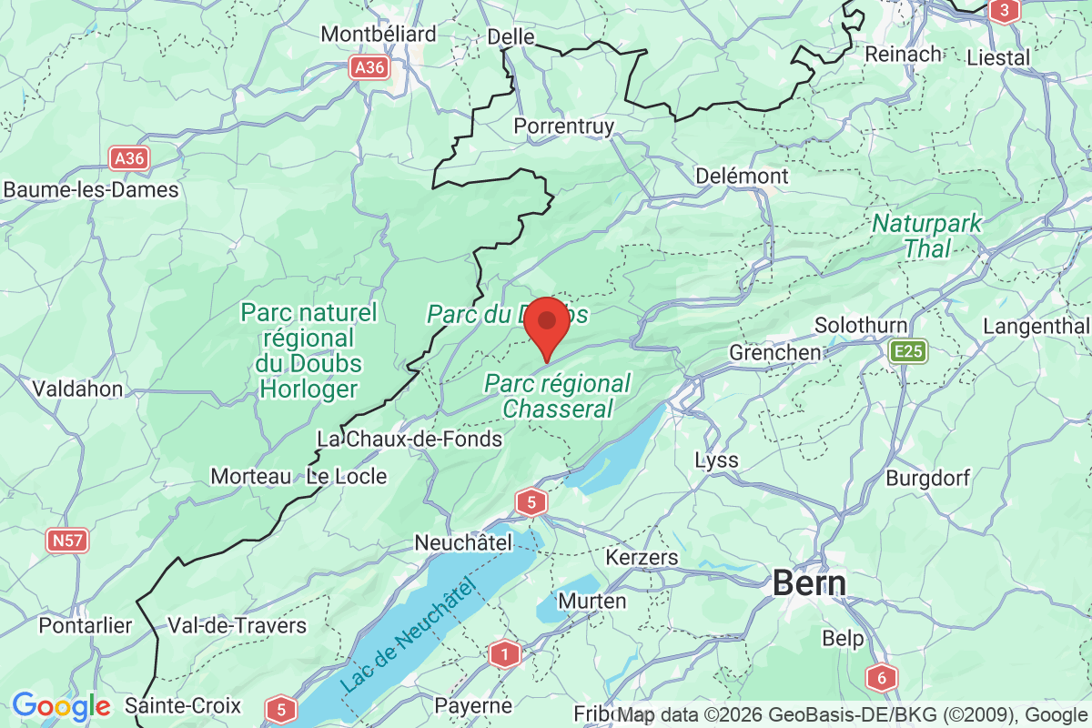 Carte de l'activité