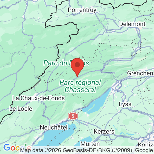 Carte de l'activité