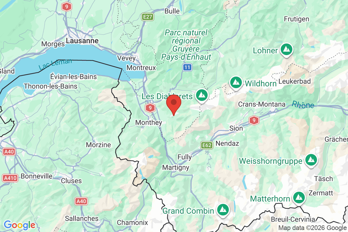 Carte de l'activité