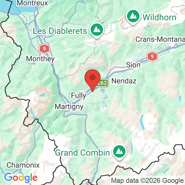 Carte de l'activité