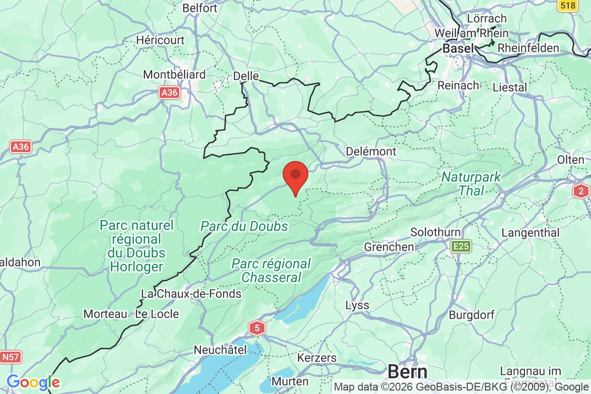 Carte de l'activité