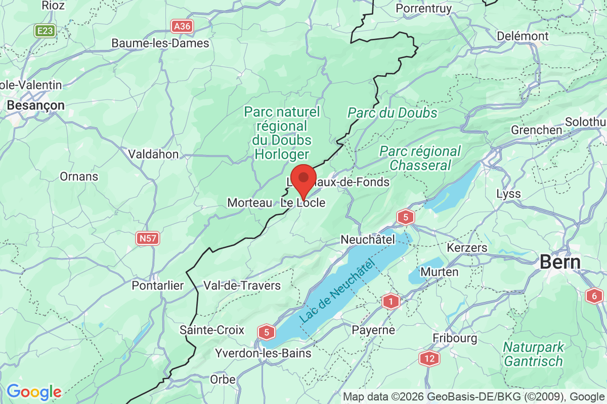Carte de l'activité