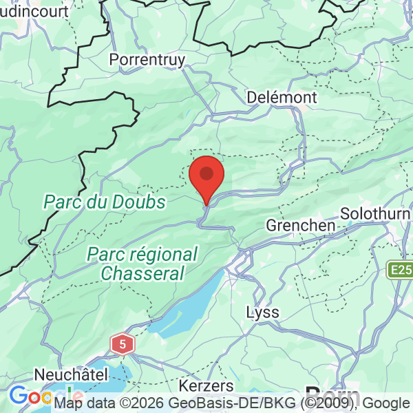 Carte de l'activité