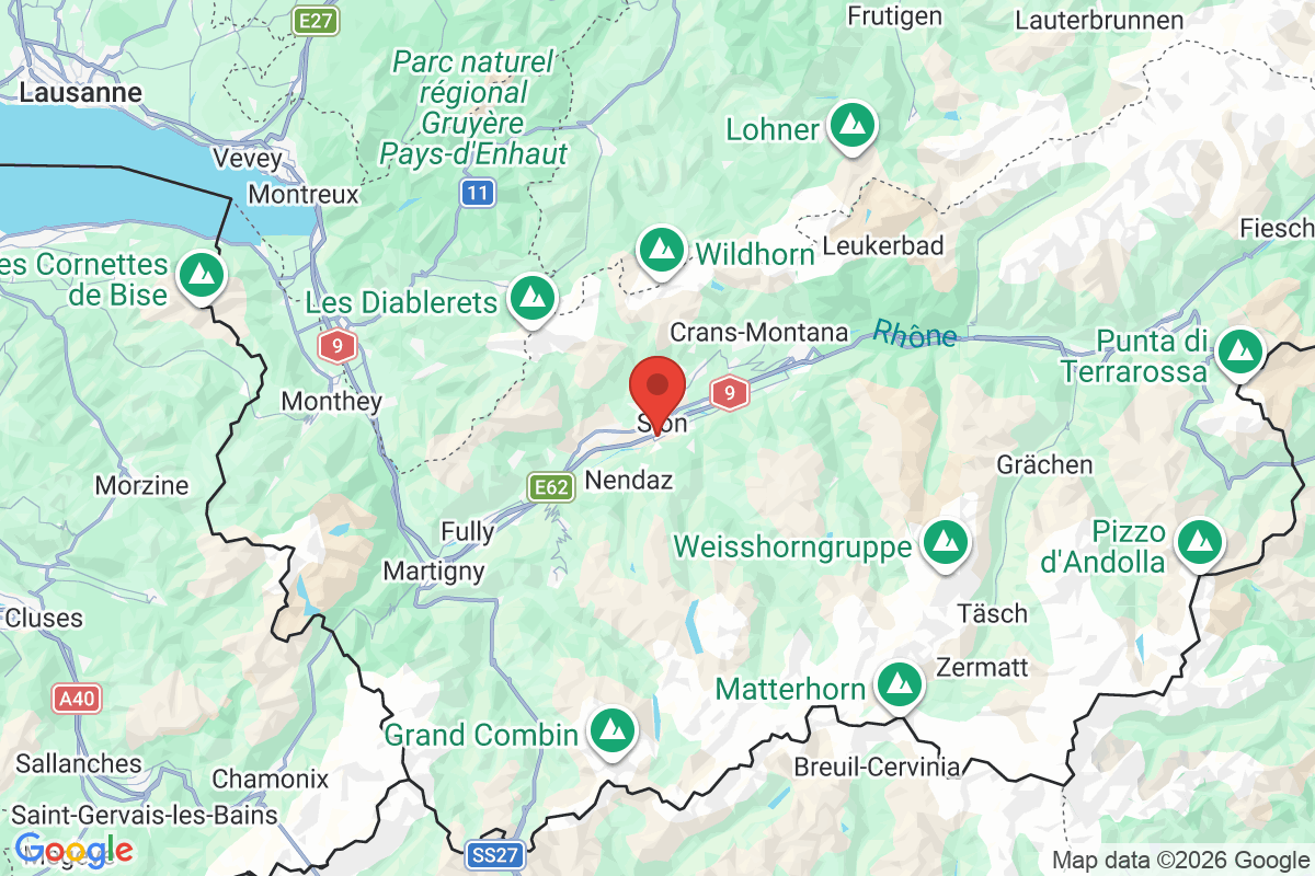 Carte de l'activité
