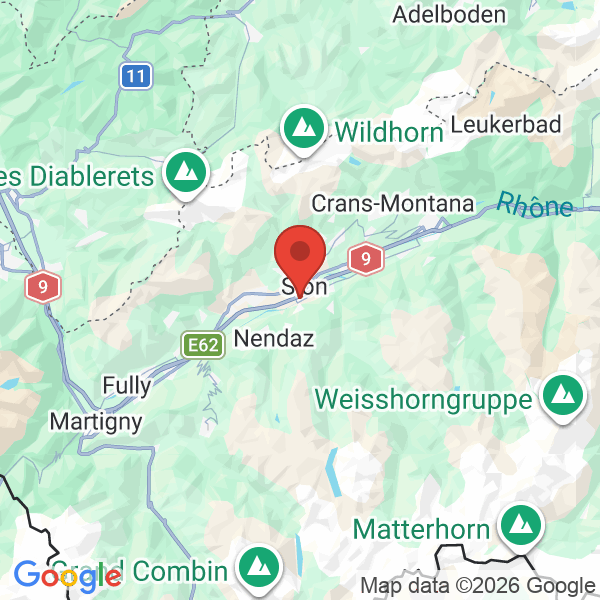 Carte de l'activité