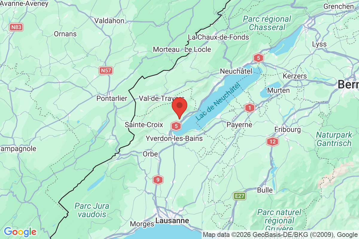 Carte de l'activité