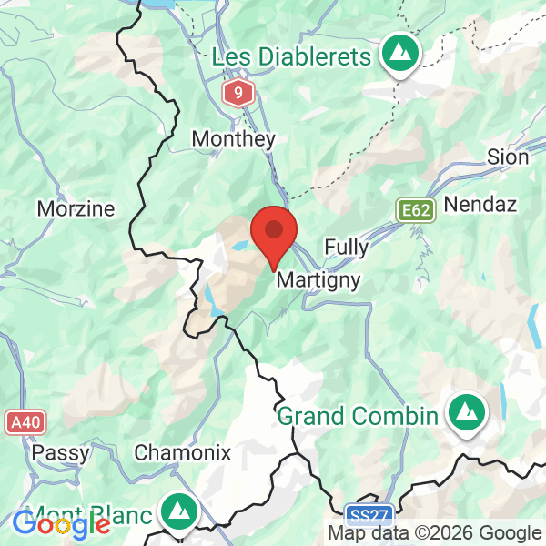 Carte de l'activité