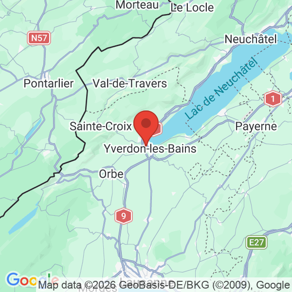 Carte de l'activité