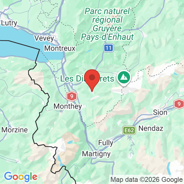 Carte de l'activité