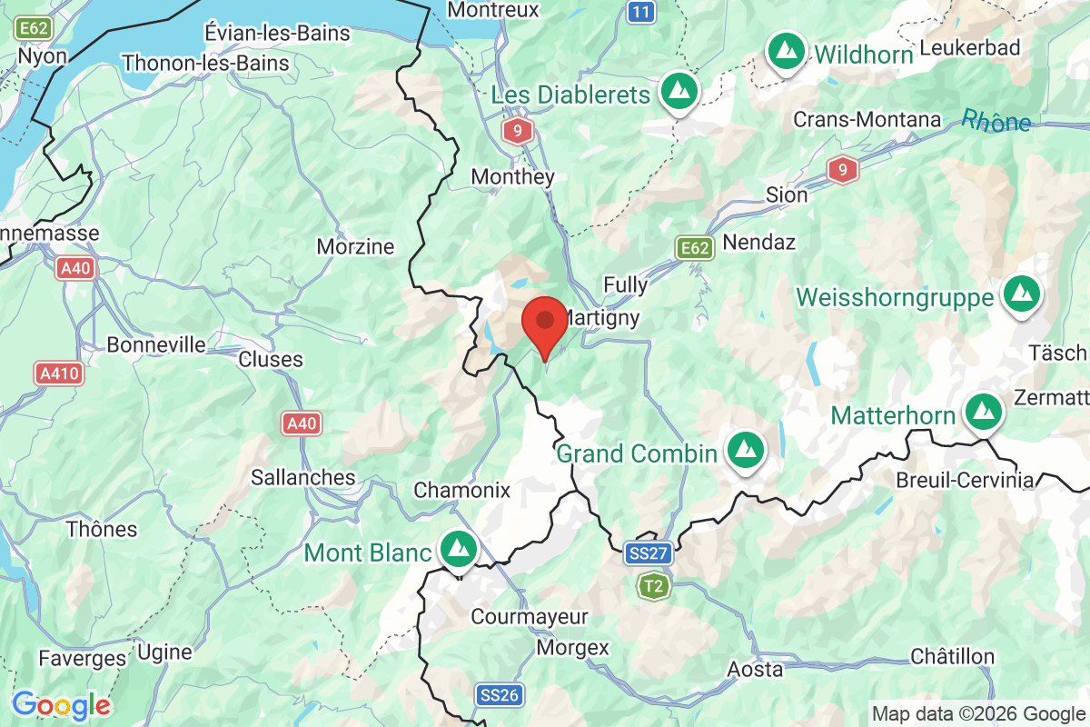 Carte de l'activité