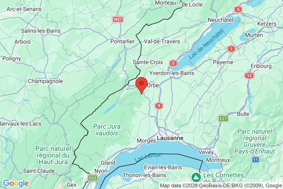 Carte de l'activité