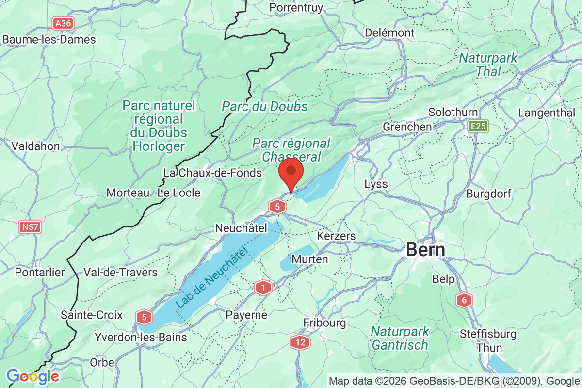 Carte de l'activité