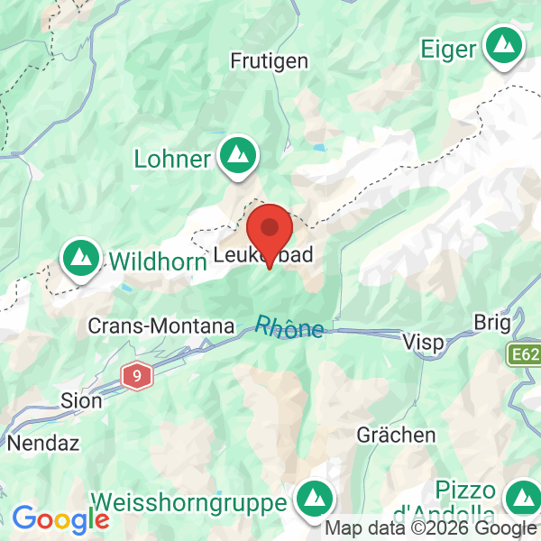 Carte de l'activité