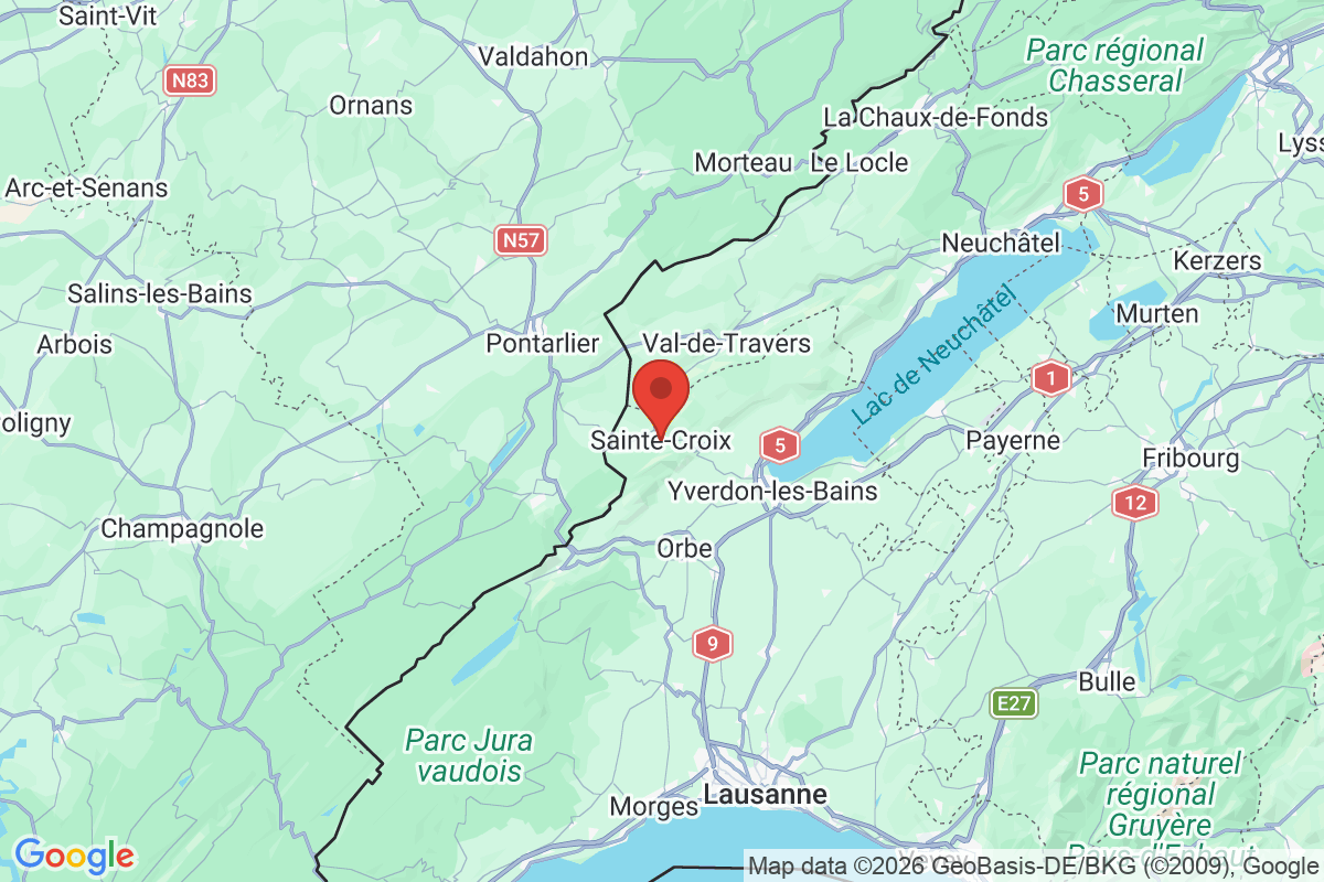 Carte de l'activité